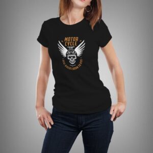 "Motor cycle" póló