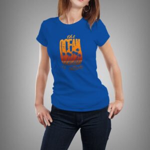 "The Ocean is calling" póló