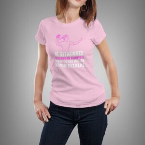 "Ne vitatkozz kézilabdás lánnyal" póló