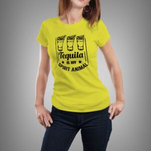 "Tequila is my Spirit Animal" póló