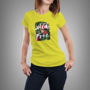 "Wild & Free" póló