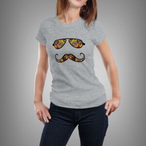 "Bajusz és napszemüveg" póló