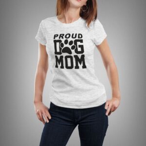 "Proud Dog Mom" póló