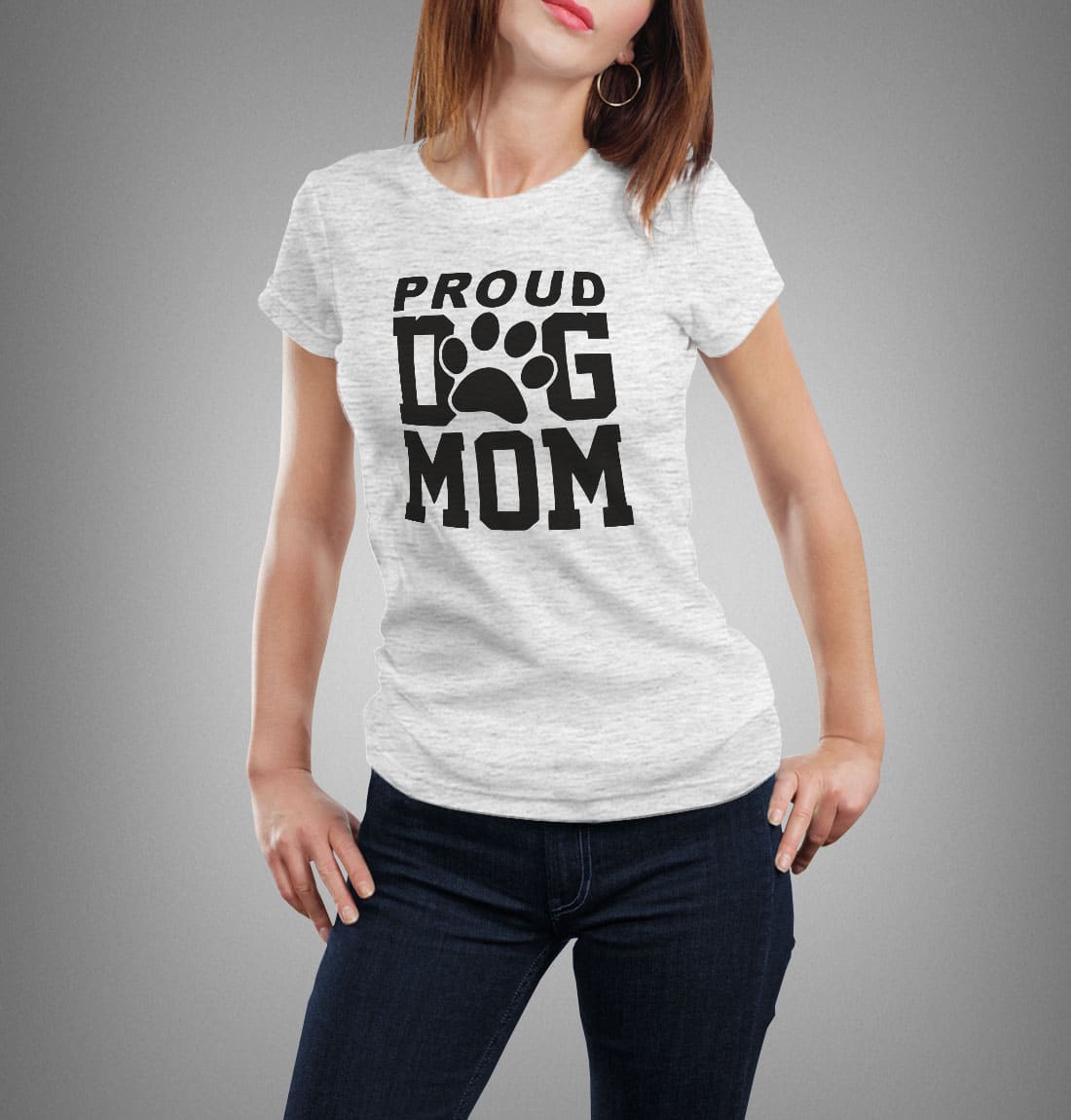 "Proud Dog Mom" póló