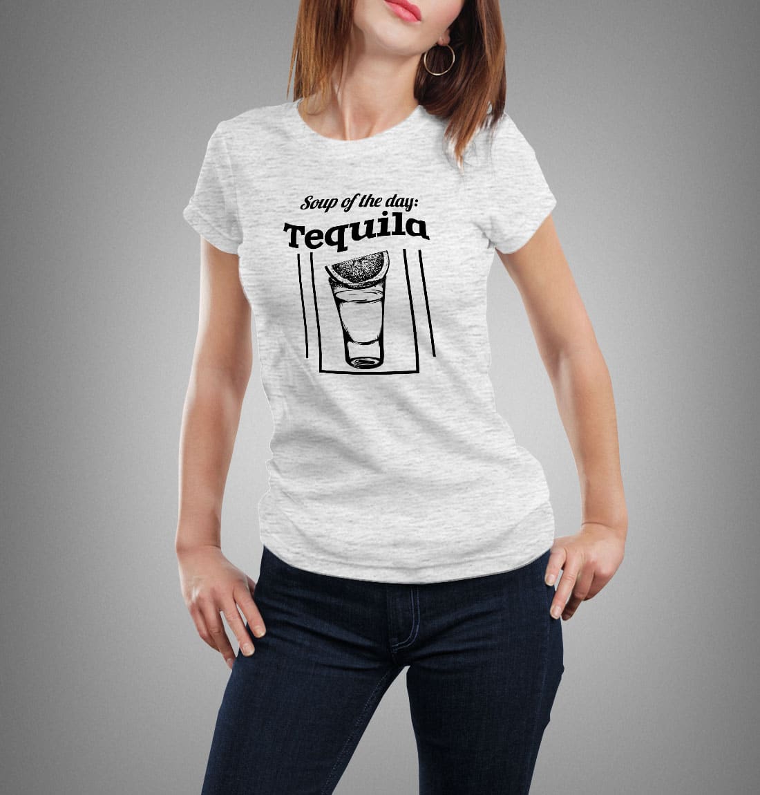 "Soup of the day: Tequila" póló