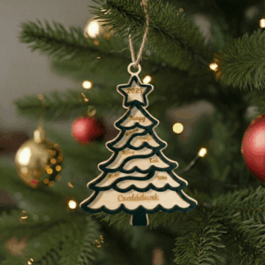 Családfa karácsonyfadísz