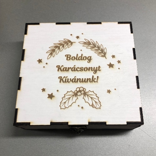 Gravírozott feles pohár szett díszdobozban - Image 6