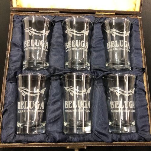 Gravírozott feles pohár szett díszdobozban - Image 11