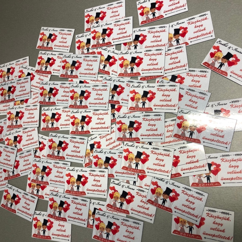 Nyomtatott lapos hűtőmágnes - Image 2