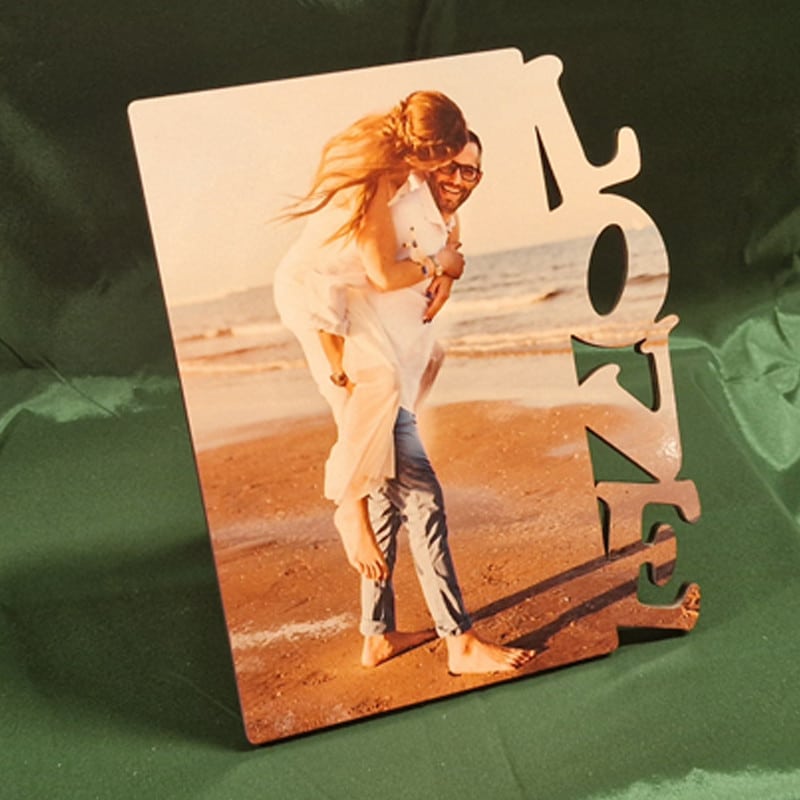 Asztali nyomtatott fényképtartó LOVE felirattal - Image 4