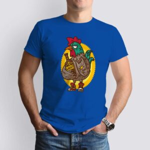 "Chiken & Whisky" póló