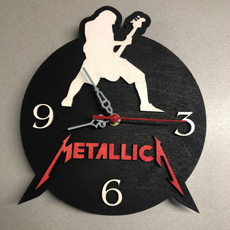 Gravírozott Metallica óra