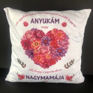 Nyomtatott nagy párna