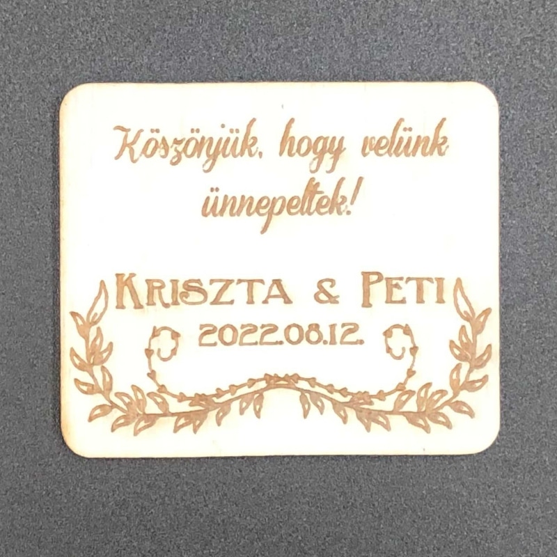 Gravírozott téglalap alakú hűtőmágnesek - Image 7