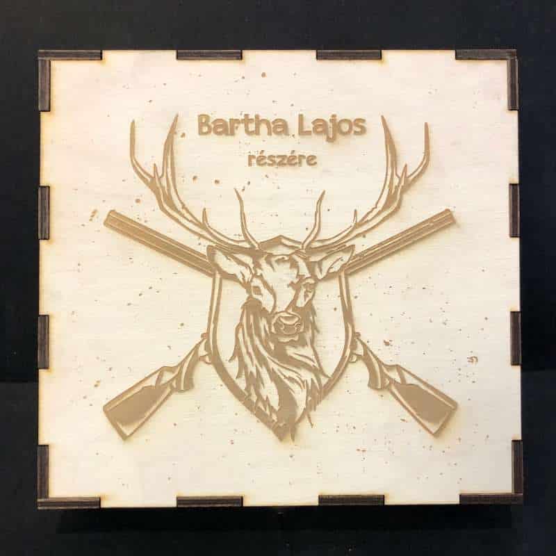 Gravírozott feles pohár szett díszdobozban - Image 4