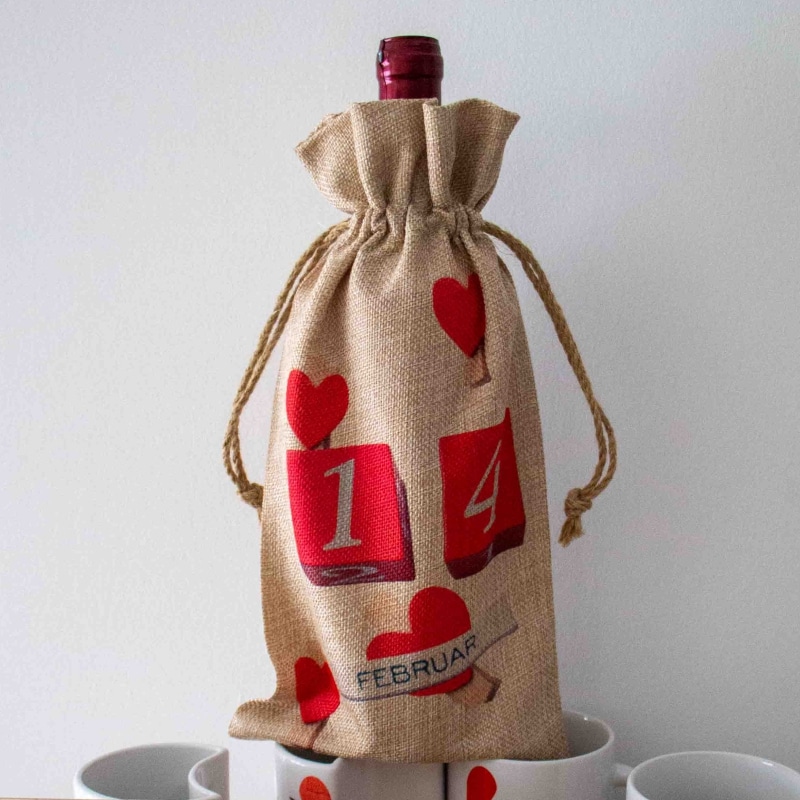 Nyomtatott vászon italzsák - Image 2