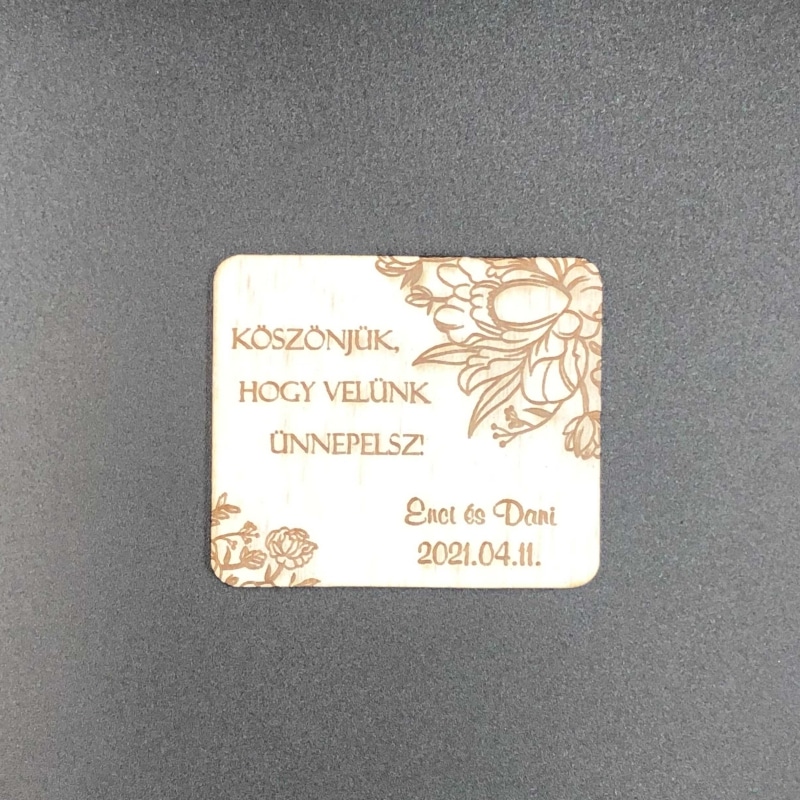 Gravírozott téglalap alakú hűtőmágnesek - Image 5