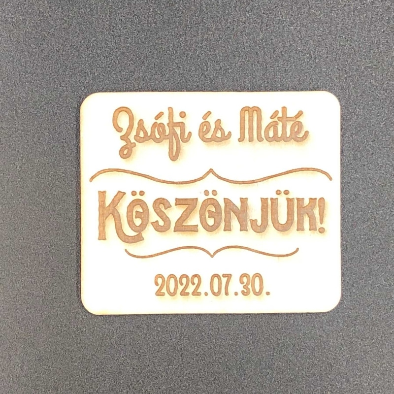 Gravírozott téglalap alakú hűtőmágnesek - Image 6