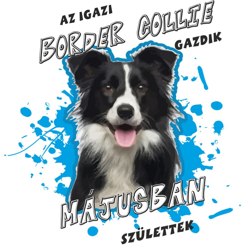 "Border collie" póló - Image 2