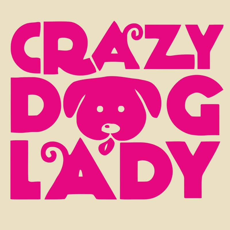 "Crazy Dog Lady" póló - Image 2