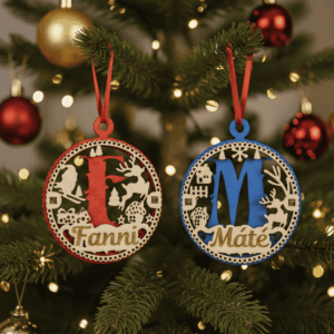 Neves karácsonyfadísz