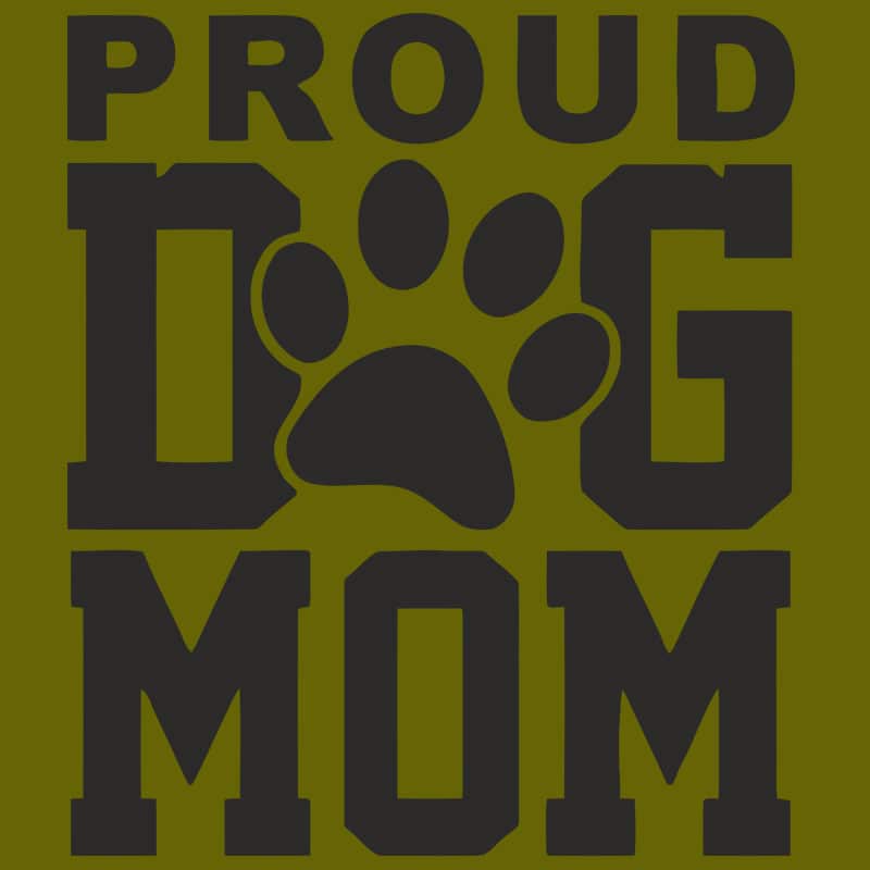 "Proud Dog Mom" póló - Image 2