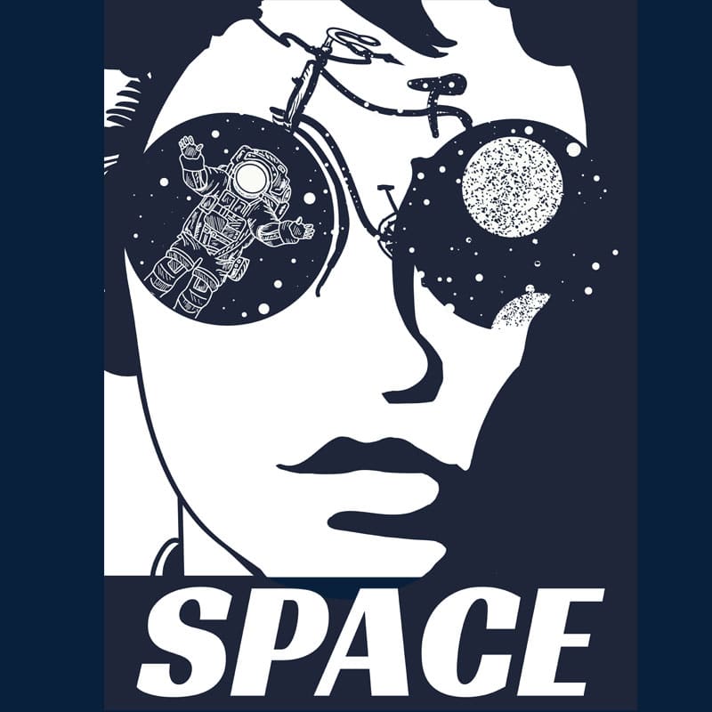 "Space" póló - Image 2