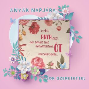 Nyomtatott szemüvegtörlő  - az Anyák az...